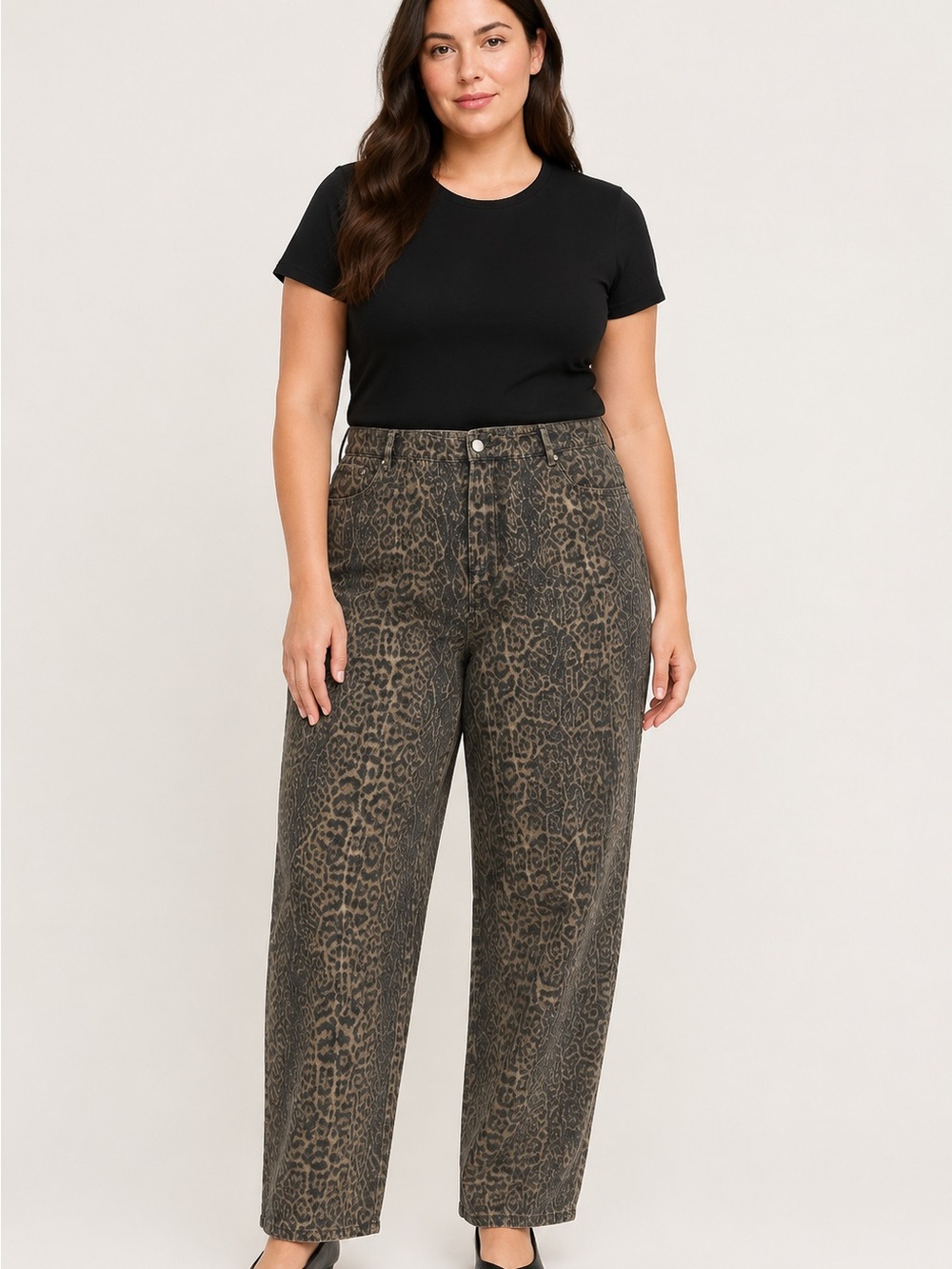 Leopard Jeans